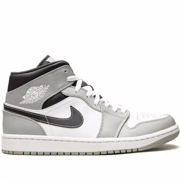 Jordan 1 Mid Light Smoke Grey