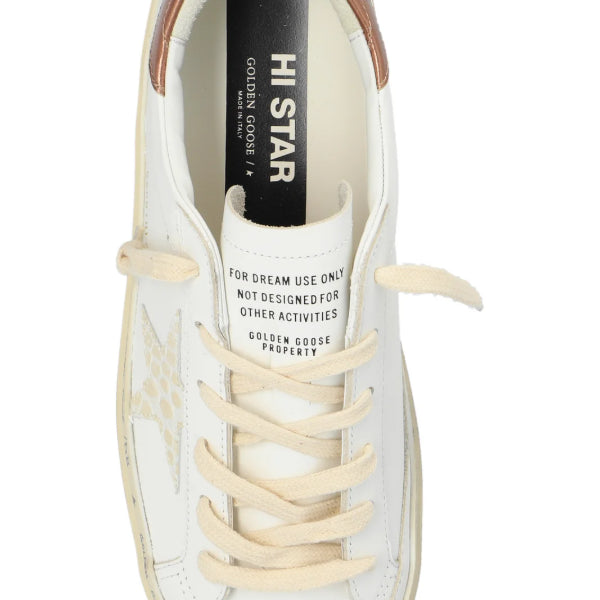 Golden Goose Hi Star Classic Butter Bronze