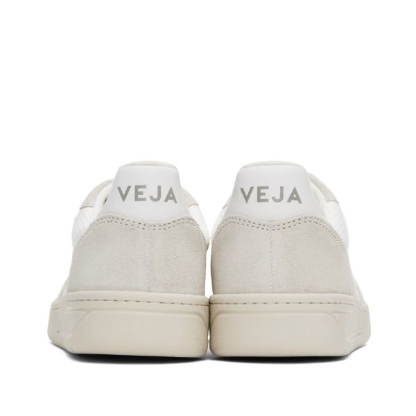 VEJA V-10 B-MESH WHITE NATURAL PIERRE