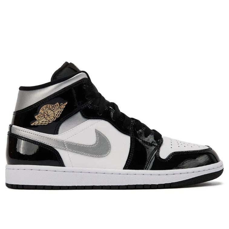 Jordan 1 Mid SE Metallic Black
