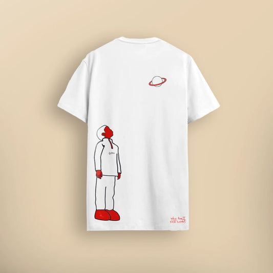 Tee shirt normal fit "RED PLANET"