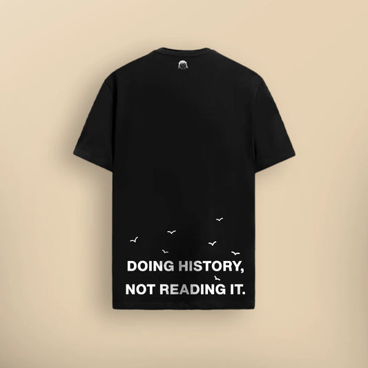 Tee shirt normal fit "DOING HISTORY"