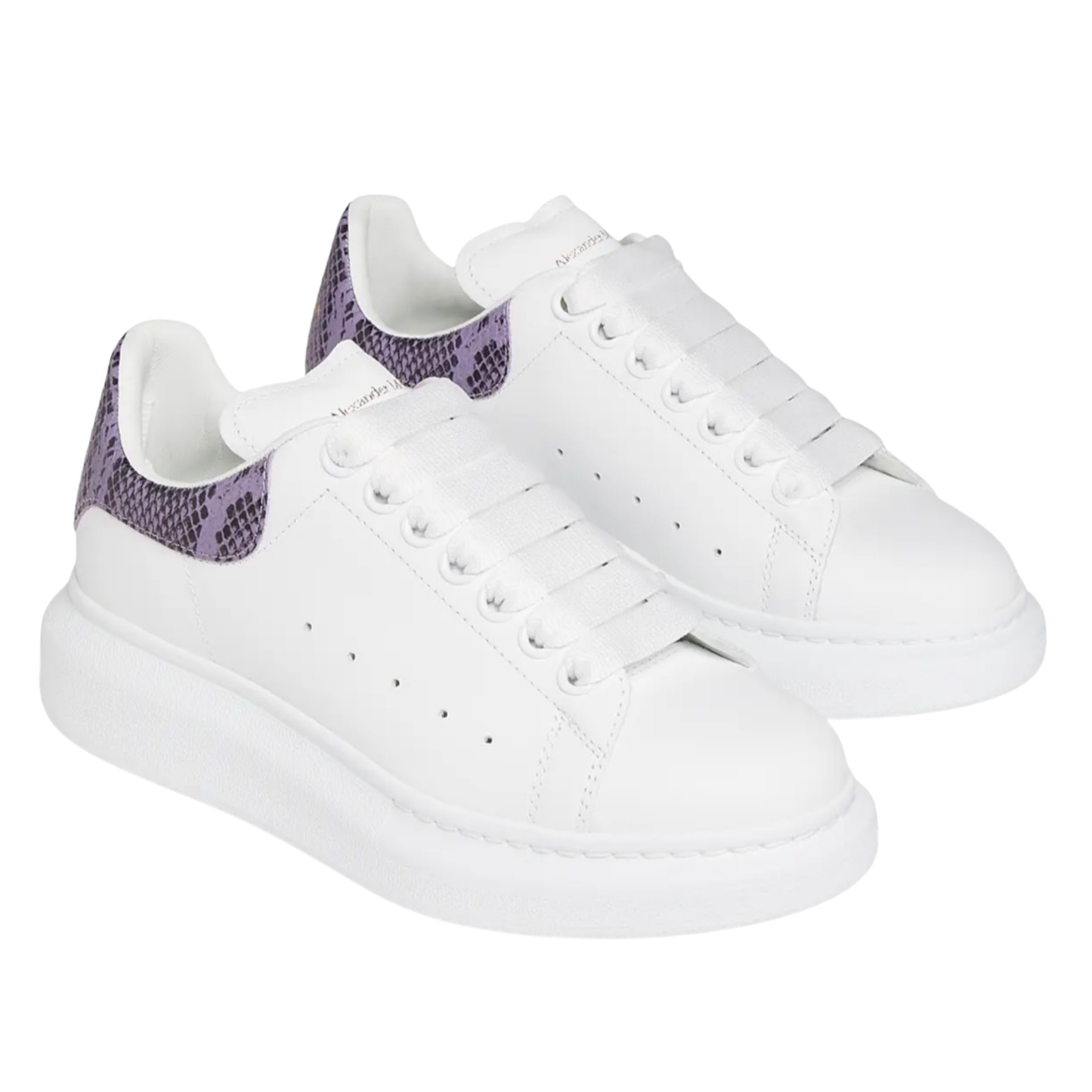ALEXANDER MCQUEEN - White Multi Lilac