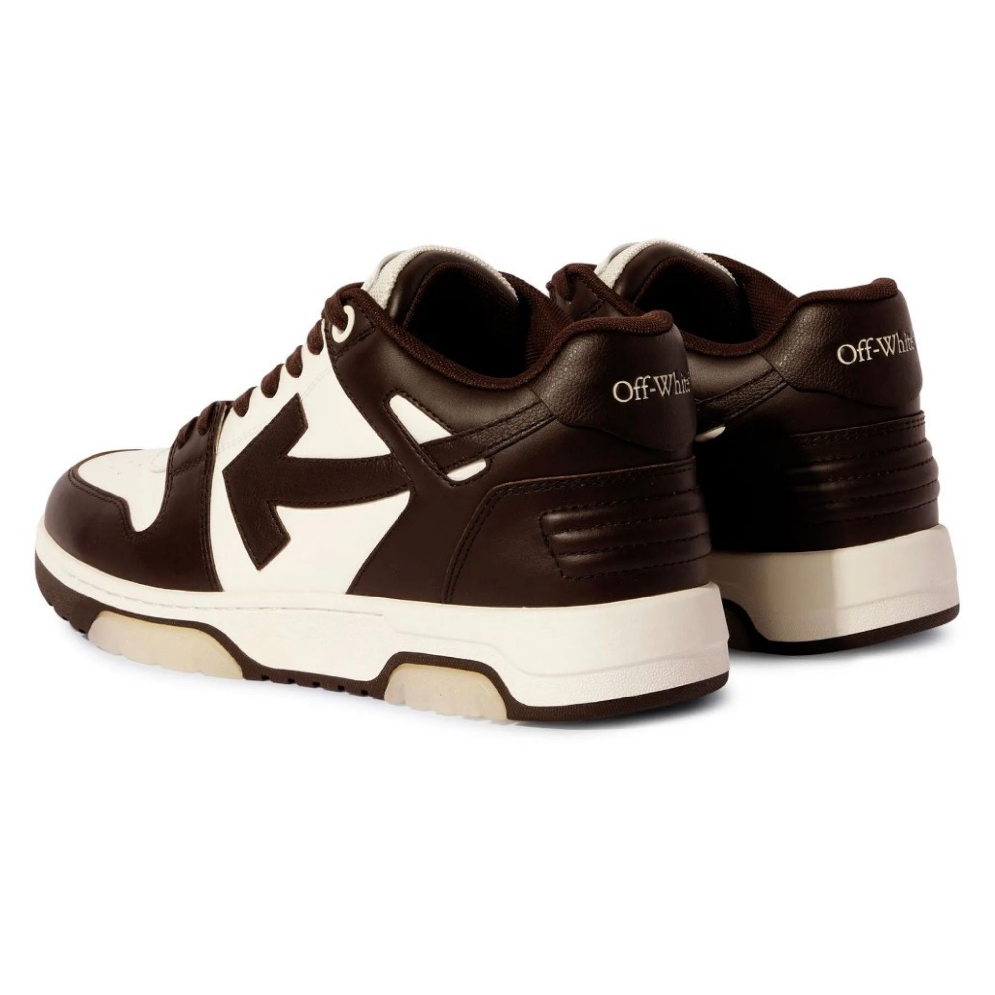 OFF WHITE OUT OFF OFFICE - Chocolate
