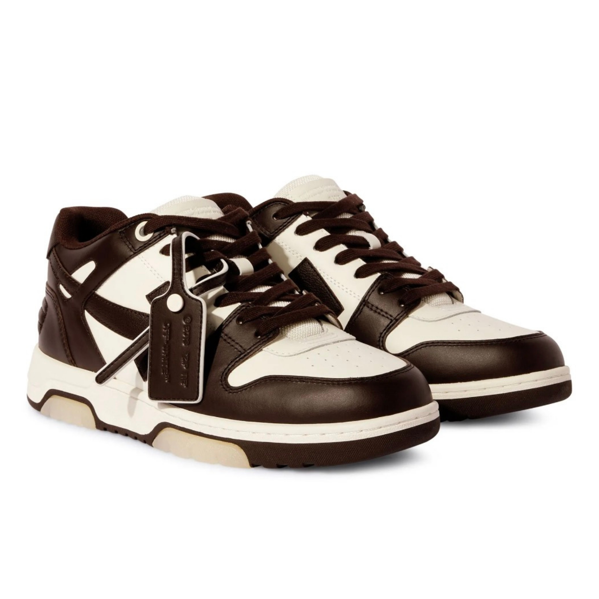 OFF WHITE OUT OFF OFFICE - Chocolate