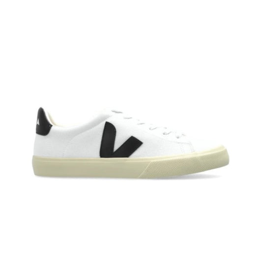 Veja Campo Clasico Canvas (White/Black)