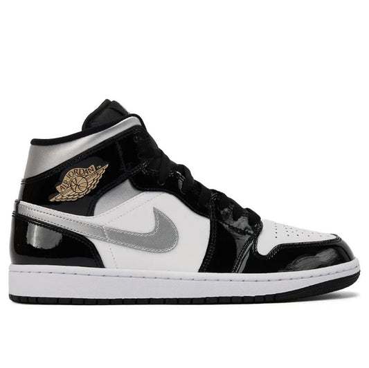Jordan 1 Mid SE Metallic Black