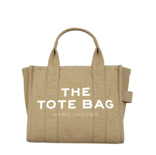 Marc Jacobs Marc Jacobs Logo Printed Zip-Up Small Tote Bag