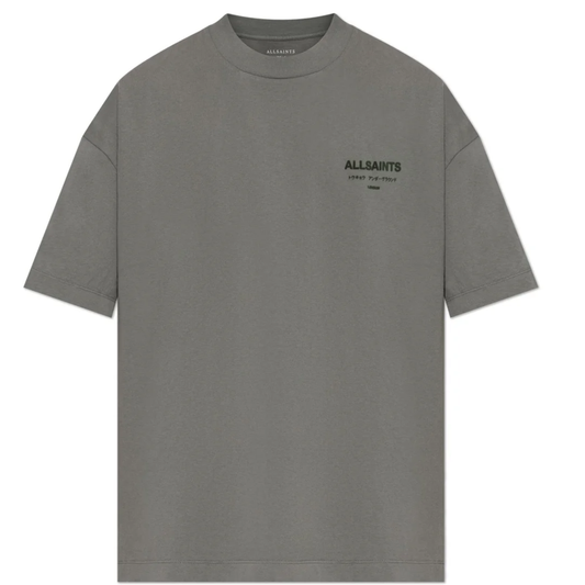 Allsaints Allsaints Logo Detailed Crewneck T-Shirt