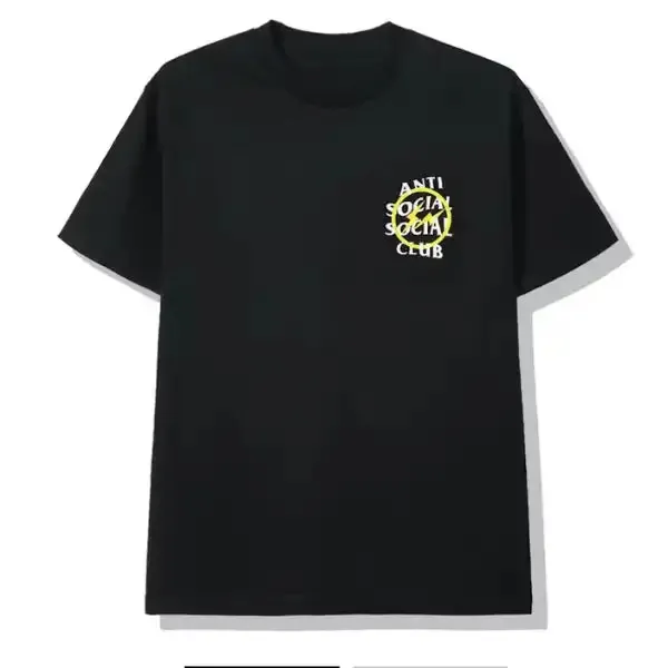 Anti Social Social Club x Fragment Yellow Bolt Tee, foto 2