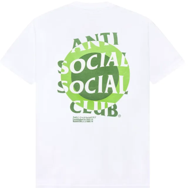 Anti Social Social Club ASSC Blanca verde