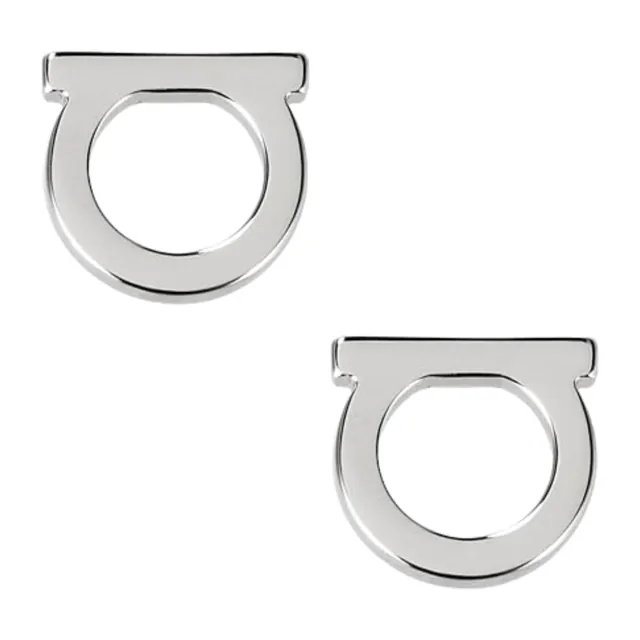 Gotem Brand Ferragamo Gancini Earrings
