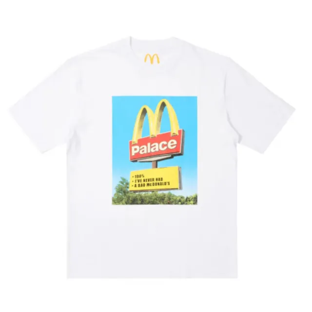 Palace x McDonald's SIGN -White
